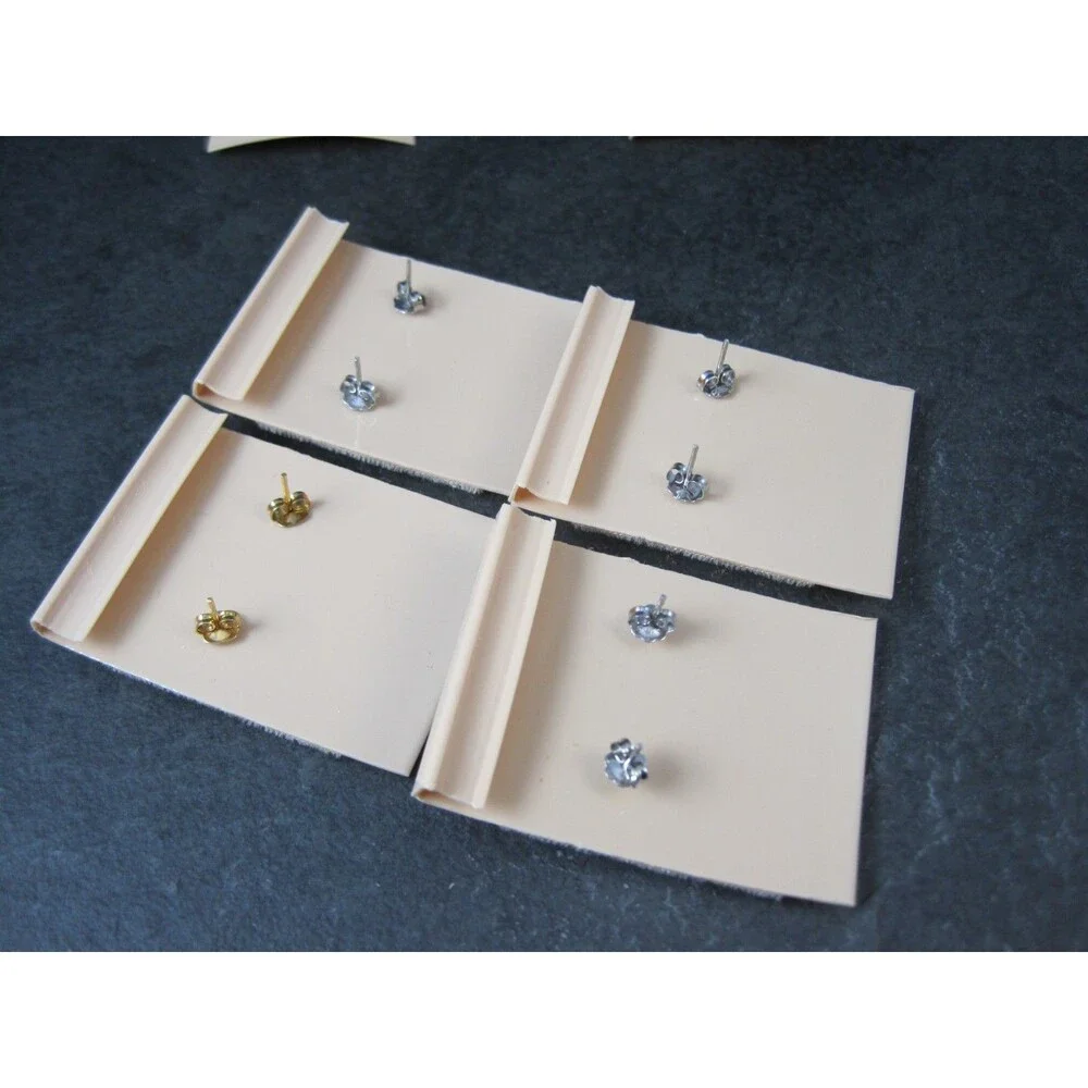 Lot of 4 Vintage Carved Gemstone Jewelry Sets  - Necklaces & Earrings